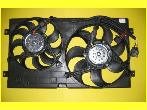 TYC 621000 Vollkswagen Beetle Replacement Radiator/Condenser Cooling Fan Assembly