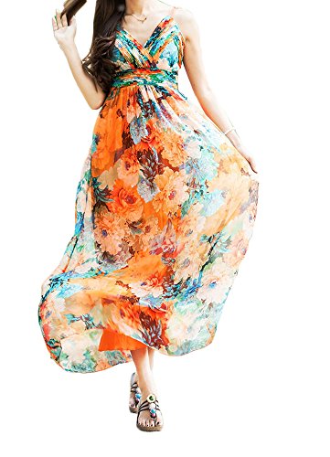 (ディーコッテ)D'Kotte レディース 春 ワンピース ワンピ ロング丈 マキシ ノースリーブ 花物 ボタニカル リゾート ビーチ ドレス neaa207