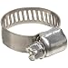 Precision Brand M6P Micro Seal, Miniature Partial Stainless Worm Gear Hose Clamp, 5/16" - 7/8" (Pack of 10)