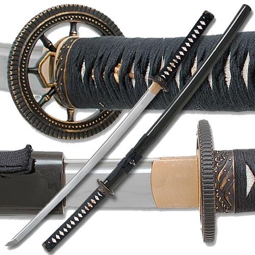 Musashi - 1060 Carbon Steel - Differentially Hardened Katana Musashi - 1060 Carbon Steel - Differentially Hardened Katana