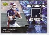 2007 Upper Deck Rookie Jerseys #TE Trent Edwards - Buffalo Bills (Piece of Authentic Event Worn Uniform Football Cards )