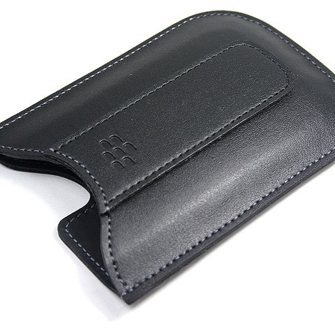 Original Rim BlackBerry Curve 8300 - 8330 - 8900 - 8520 - Bold 9700 Black Leather Pocket Case Pouch