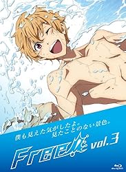 Free! (3) [スペシャルトークイベント(夜の部)チケット優先販売申込券 封入] [Blu-ray]
