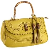 Melie Bianco Zoe Bamboo-Accent Satchel