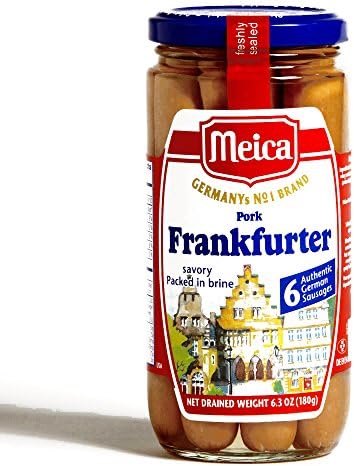 Meica Frankfurter 6.3 oz each (2 Items Per Order)