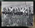Lunch on Skyscraper Framed Print - 26x38"