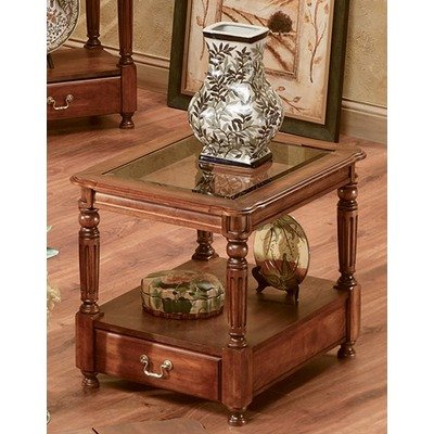 Bordeaux End Table in Bordeaux Cherry