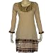 Womens Long Sleeve Cotton Top Kurti Size L