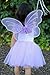 Purple Fairy Princess Tutu Wing Wand Set For Girls Dress up
