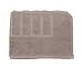 Organic Cotton Bath Mat (Mushroom)