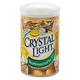 Crystal Light Iced Tea Decaffeinated Lemon Natural Flavor, 1-Ounce Canister (Pack of 6)