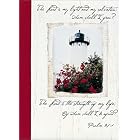 Lighthouse Deluxe Personal Journal: Wider Format Features Scripture and Subtle Decorative... by 