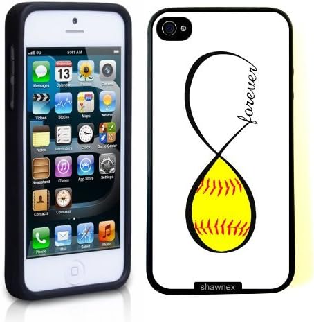SudysAccessories Softball Forever Softball Infinity Forever Thinshell Case Protective iPhone 5 Case iphone 5S Case