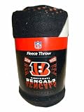Cincinnati Bengals Fleece Throw Blanket 50 "x 60"