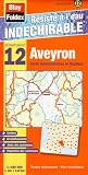 12 aveyron carte administrative et routi re
