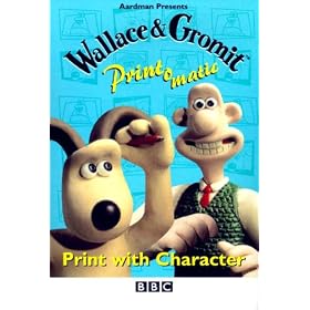 Wallace & Gromit Print O Matic