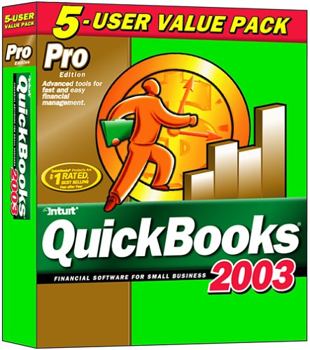 QuickBooks Pro 2003-5 Pack