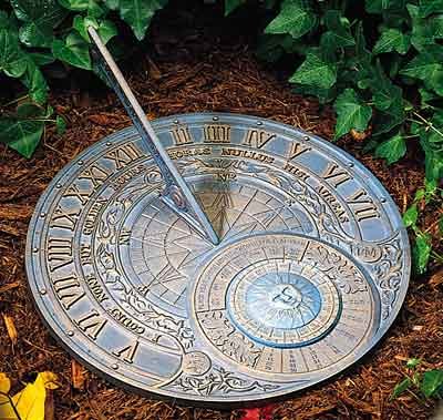 Perpetual Calendar Large Sundial [Kitchen]