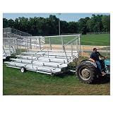 10 Row, 133 Seat Deluxe Transportable Bleachers