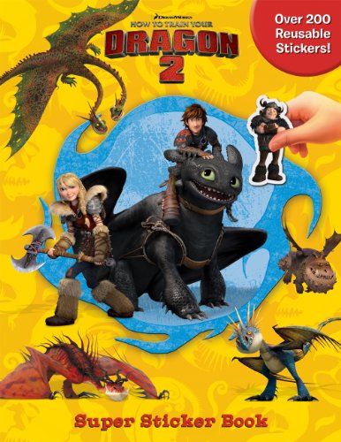 dreamworks how to train your dragon 2 super sticker book