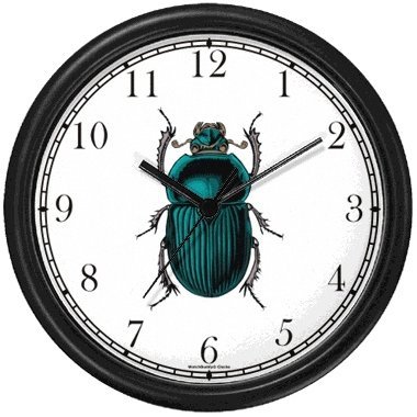 Japanese Beetle Insect - (Black Frame)