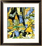 Plate Depicting Cain Slaying Abel, Rimini, Mid 16th Century Framed Art Poster Print, 25x28