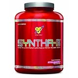 BSN Syntha-6 Protein Powder, Strawberry Milkshake, 5.04 Pound