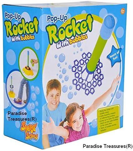 Bubble Blasting Air Rocket Bubble Machine