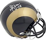 Marshall Faulk St. Louis Rams Autographed Mini Helmet