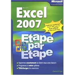 Excel 2007 Etape par Etape