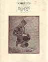 Photographs [Sotheby's, New York (5706) / 04 May 1988]