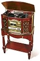 jWin JK-777 Nostalgic Stereo System with Turntable, CD Changer, Cassette Deck, and AM/FM Tuner