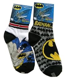 Warner Bros Batman Socks - boy's socks and hosiery 2 pairs pack