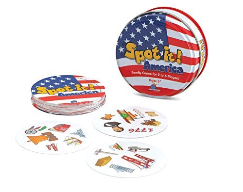 Spot It! America - Card Game