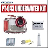 Olympus PT-043 Underwater Camera Housing For Stylus 1030 SW + Accessory Kit