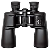 Trailite TL-TR103BK Optics Fernglas Trail 10x50 schwarz inkl. Halstrageriemen und Nylontasche
