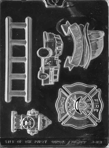 FIREFIGHTER KIT Jobs Candy Mold Chocolate