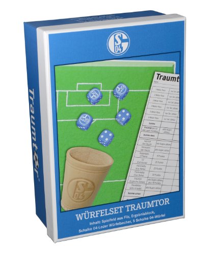 Teepe Sportverlag 18640 – FC Schalke 04 Würfelset Traumtor
