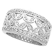14K White Gold Diamond Ring/Band - 0.33 Ct.