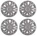 ALPLINE WC26 Clip Lock Black & Silver Wheel Cover (Set of 4, 14 Inch) RS.850.00