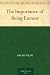 Engl. Bücher : The Importance of Being Earnest
