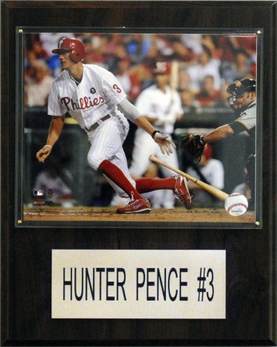 MLB Hunter Pence Philadelphia Phillies Player Plaque