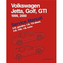 Volkswagen Jetta, Golf, GTI Service Manual: 1999-2000