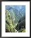 Granite Gorge of Rio Urabamba, Seen from Approach to Inca Ruins, Machu Picchu, Peru, South America Framed Art Poster Print by Tony Waltham, 18x22