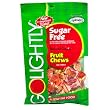 GoLightly Sugar-Free Candy, Fruit Chews, 3.5-Ounces (Pack of 12)
