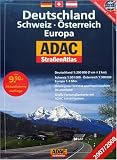  : ADAC Stra&szlig;enAtlas Deutschland / Schweiz / &Ouml;sterreich / Europa 2007/2008