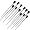 Stealth Ninja Tanto Blowgun 12pk Replacement Darts