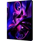 Fluorescent Passions Abstract Canvas Print / Canvas Art - Artist Alexander Butler