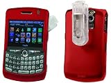 RED Cellet Proguard Plastic Snap On Case Cover for Blackberry Curve 8300 8310 8320 8330 (ATT Cingular Verizon Wireless Alltel Sprint US Cellular)