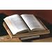 Swivel Book Stand 9"x16", Solid Hardwood with a Mahogany Finish